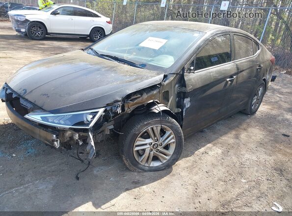5NPD84LF9KH474357 2019 HYUNDAI ELANTRA Black Передня ліва чверть