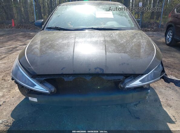 5NPD84LF9KH474357 2019 HYUNDAI ELANTRA Black Вид щитка приладів