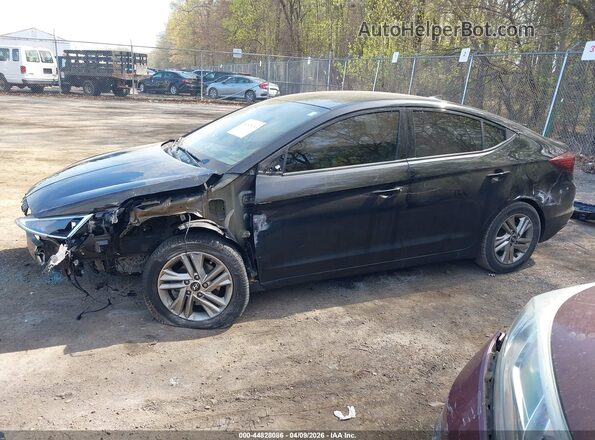 5NPD84LF9KH474357 2019 HYUNDAI ELANTRA Black Панорамний вид салону 360°