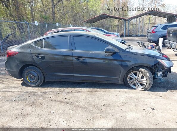 5NPD84LF9KH474357 2019 HYUNDAI ELANTRA Black Вид задньої частини салону