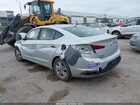 2020 Hyundai Elantra Sel Silver vin: 5NPD84LF9LH509724