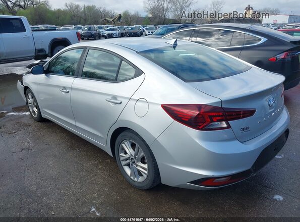 5NPD84LF9LH537717 2020 HYUNDAI ELANTRA Серебряный Задняя левая четверть