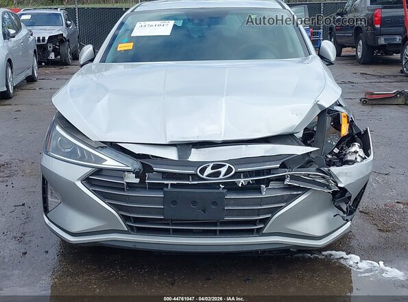 5NPD84LF9LH537717 2020 HYUNDAI ELANTRA Серебряный Вид спереди