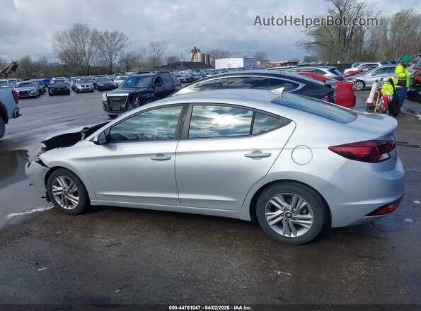 5NPD84LF9LH537717 2020 HYUNDAI ELANTRA Серебряный Панорамный вид салона 360°