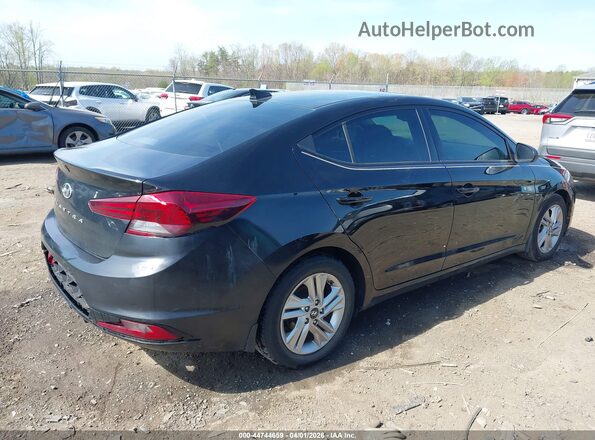 5NPD84LF9LH591678 2020 HYUNDAI ELANTRA Черный Задняя правая четверть