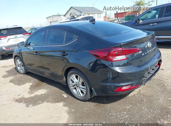 5NPD84LF9LH591678 2020 HYUNDAI ELANTRA Черный Задняя левая четверть