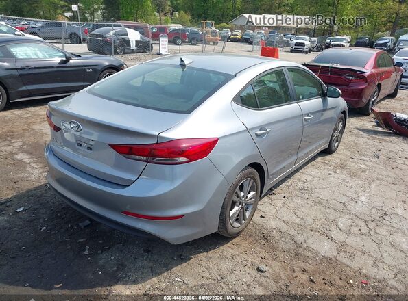 5NPD84LFXHH001883 2017 HYUNDAI ELANTRA Серебряный Задняя правая четверть
