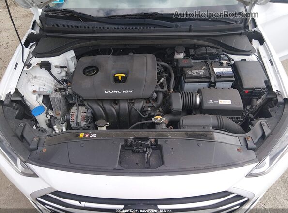 5NPD84LFXHH014472 2017 HYUNDAI ELANTRA Белый Вид сзади