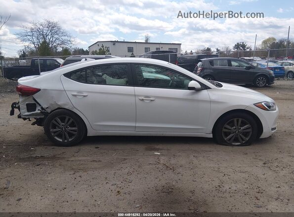 5NPD84LFXHH014472 2017 HYUNDAI ELANTRA Белый Панорамный вид салона 360°