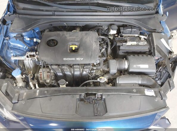 5NPD84LFXHH104253 2017 HYUNDAI ELANTRA Blue უკანა ხედი