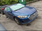 2017 Hyundai Elantra Se Blue vin: 5NPD84LFXHH207382
