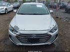 2018 Hyundai Elantra Limited Silver vin: 5NPD84LFXJH215780