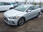 2018 Hyundai Elantra Limited Silver vin: 5NPD84LFXJH215780