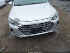 2018 Hyundai Elantra Limited Silver vin: 5NPD84LFXJH215780