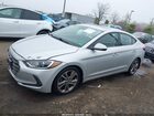 2018 Hyundai Elantra Limited Silver vin: 5NPD84LFXJH215780