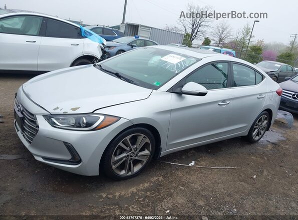 5NPD84LFXJH215780 2018 HYUNDAI ELANTRA Silver 