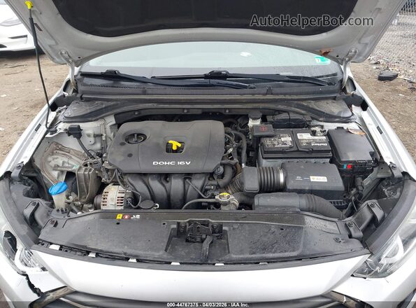 5NPD84LFXJH215780 2018 HYUNDAI ELANTRA Silver Widok z tyłu