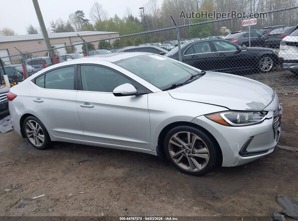 5NPD84LFXJH215780 2018 HYUNDAI ELANTRA Silver Widok wnętrza 360 stopni