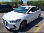 2018 Hyundai Elantra Sel Белый vin: 5NPD84LFXJH376372