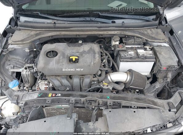 5NPD84LFXJH377201 2018 HYUNDAI ELANTRA Gray Widok z tyłu