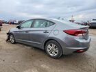 2019 Hyundai Elantra Sel Gray vin: 5NPD84LFXKH462380