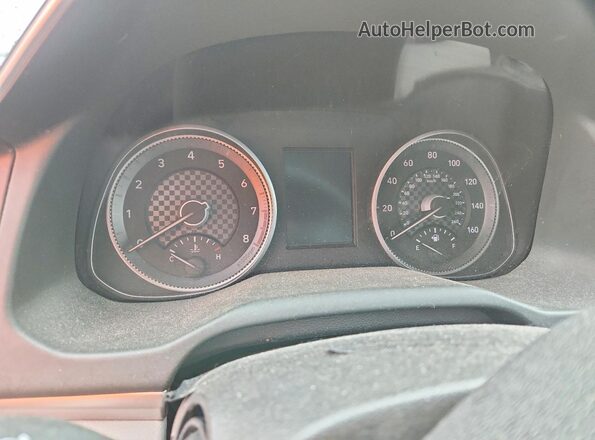 5NPD84LFXKH462380 2019 HYUNDAI ELANTRA Gray Instrument cluster view