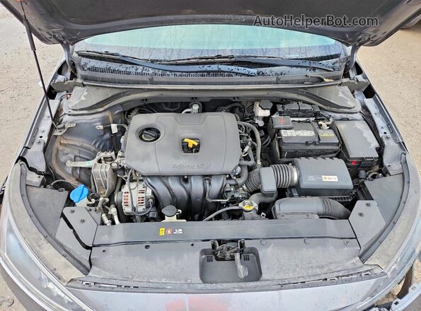 5NPD84LFXKH462380 2019 HYUNDAI ELANTRA Gray Rear interior view