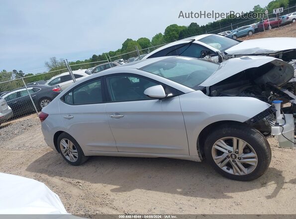 5NPD84LFXKH464890 2019 HYUNDAI ELANTRA Silver უკანა სალონის ხედი