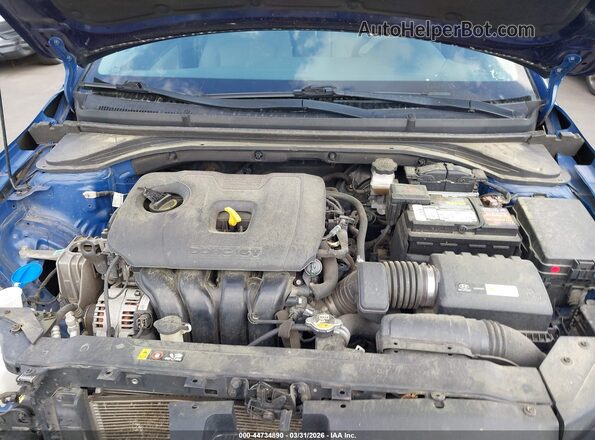 5NPD84LFXKH481723 2019 HYUNDAI ELANTRA Blue Rear view