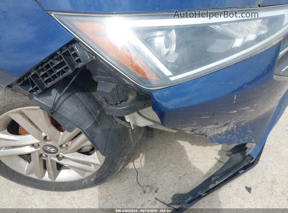 5NPD84LFXLH517072 2020 HYUNDAI ELANTRA Blue Widok z przodu