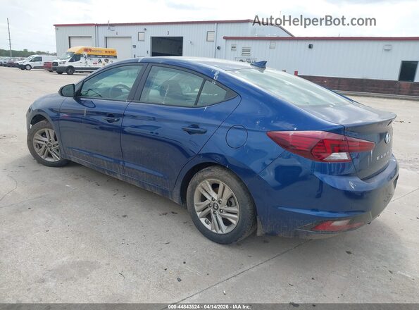 5NPD84LFXLH517072 2020 HYUNDAI ELANTRA Blue Tył lewy