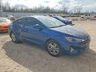 2020 Hyundai Elantra Sel Синий vin: 5NPD84LFXLH562898