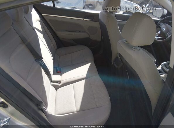 5NPD84LFXLH564358 2020 HYUNDAI ELANTRA Silver Widok naklejki z numerem VIN