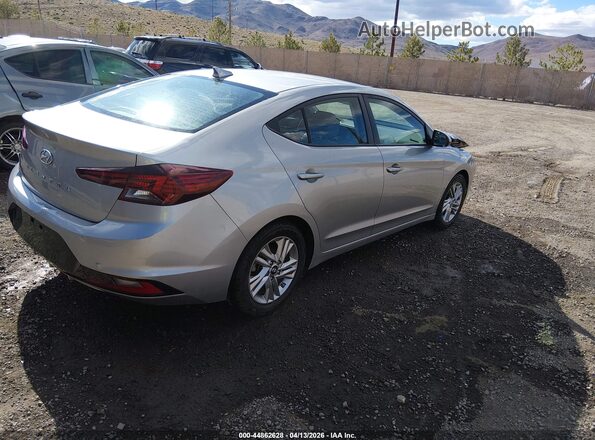 5NPD84LFXLH564358 2020 HYUNDAI ELANTRA Silver Tył prawy
