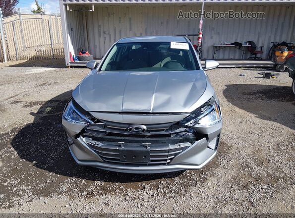 5NPD84LFXLH564358 2020 HYUNDAI ELANTRA Silver Widok zestawu wskaźników