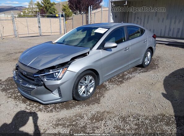 5NPD84LFXLH564358 2020 HYUNDAI ELANTRA Silver Przód lewy