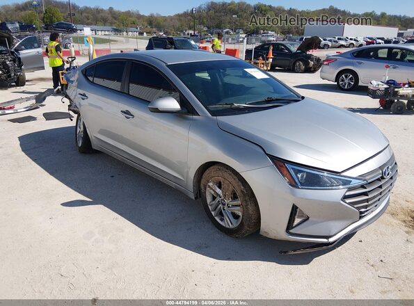 5NPD84LFXLH590930 2020 HYUNDAI ELANTRA Silver Front right
