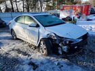 2020 Hyundai Elantra Value Edition Белый vin: 5NPD84LFXLH626969