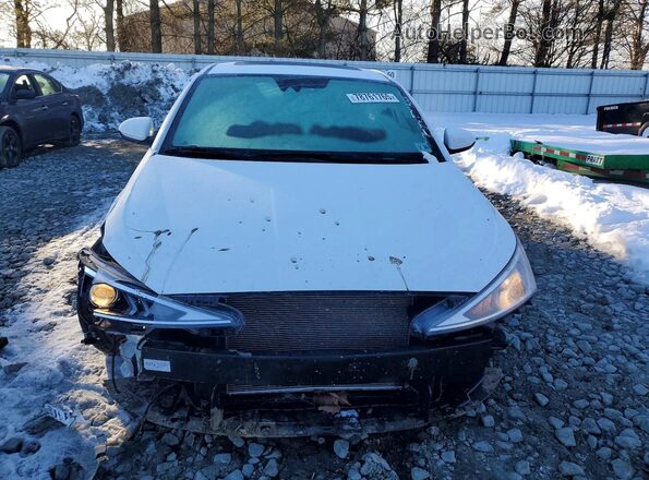 5NPD84LFXLH626969 2020 HYUNDAI ELANTRA Белый Вид спереди