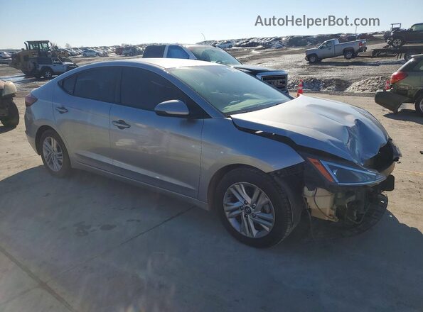 5NPD84LFXLH632948 2020 HYUNDAI ELANTRA Серебряный Передняя правая четверть