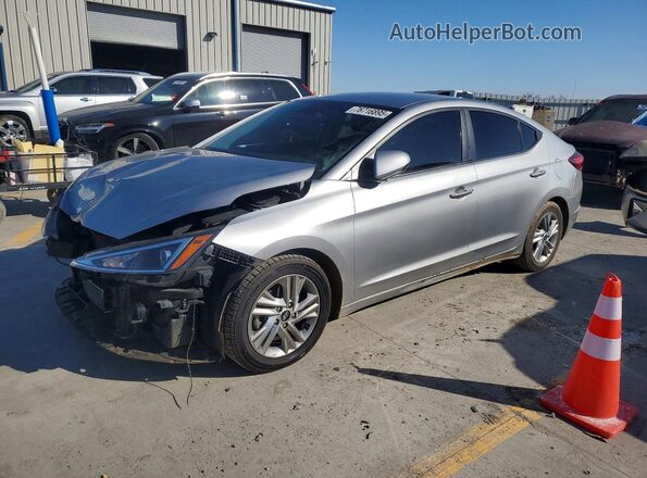 5NPD84LFXLH632948 2020 HYUNDAI ELANTRA Серебряный Передняя левая четверть