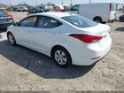 2016 Hyundai Elantra Se White vin: 5NPDH4AE0GH712405
