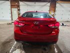 2016 Hyundai Elantra Se Темно-бордовый vin: 5NPDH4AE2GH654183