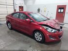 2016 Hyundai Elantra Se Red vin: 5NPDH4AE2GH791303