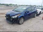 2016 Hyundai Elantra Se Blue vin: 5NPDH4AE4GH657442