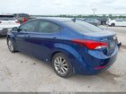 2016 Hyundai Elantra Se Blue vin: 5NPDH4AE4GH657442