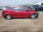 2016 Hyundai Elantra Se Red vin: 5NPDH4AE4GH663693
