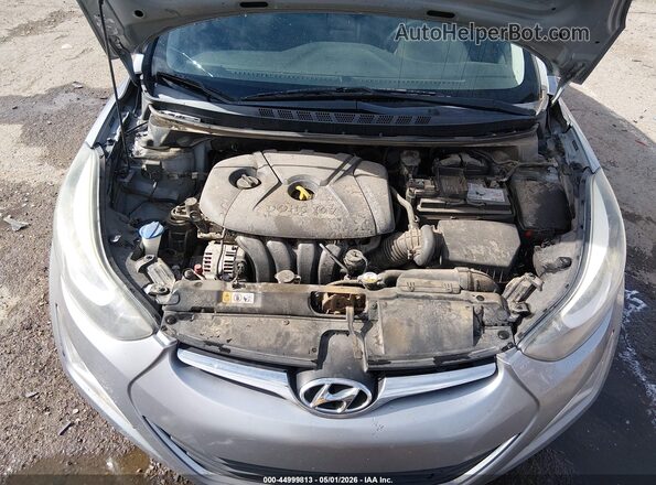 5NPDH4AE5GH659927 2016 HYUNDAI ELANTRA Серебряный Вид сзади