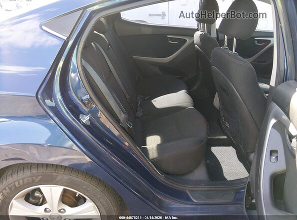 5NPDH4AE7GH788915 2016 HYUNDAI ELANTRA Синий Вид наклейки с VIN-кодом