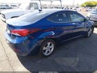 2016 Hyundai Elantra Value Edition Синий vin: 5NPDH4AE7GH788915